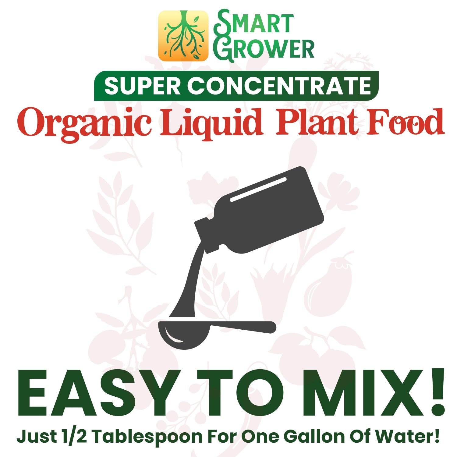 Smart Grower Organic Liquid Plant Food