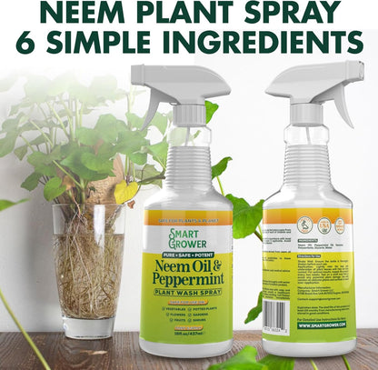 Smart Grower Neem Plant Wash Spray with Peppermint (DO NOT PURCHASE)