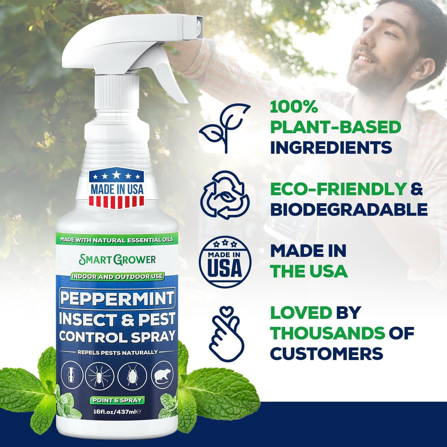 Smart Grower Peppermint Oil Spray