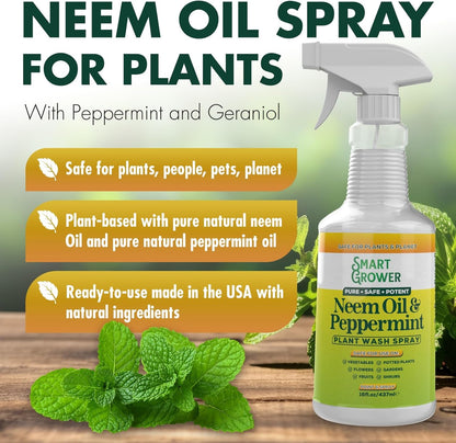 Smart Grower Neem Plant Wash Spray with Peppermint (DO NOT PURCHASE)