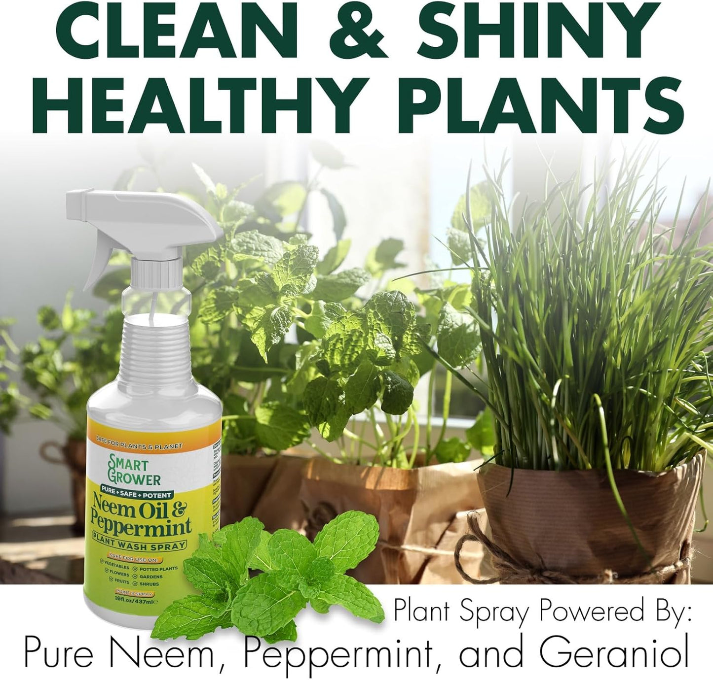 Smart Grower Neem Plant Wash Spray with Peppermint (DO NOT PURCHASE)