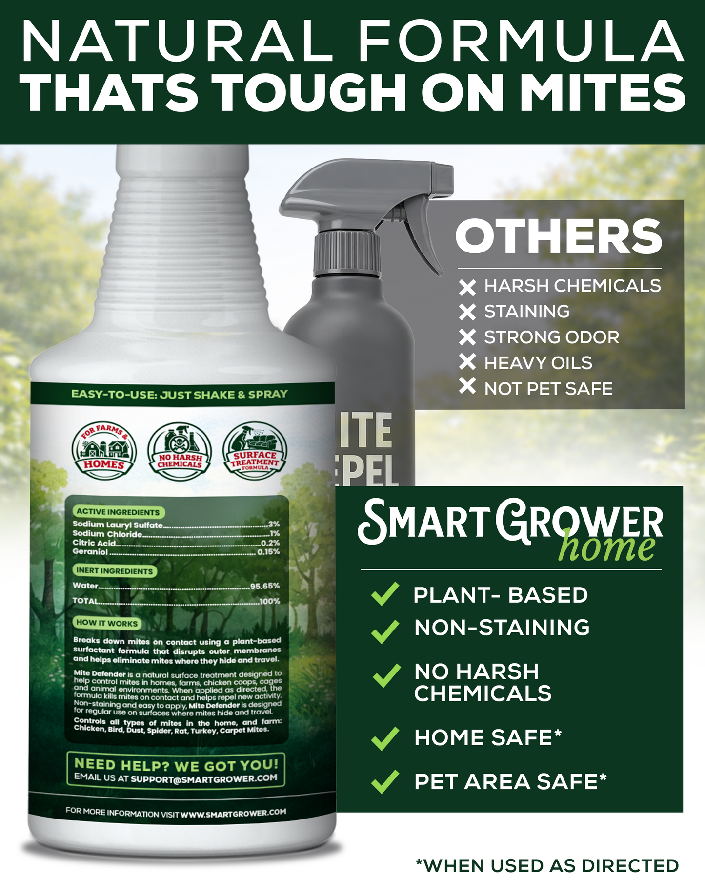 Smart Grower Mite Defender Spray