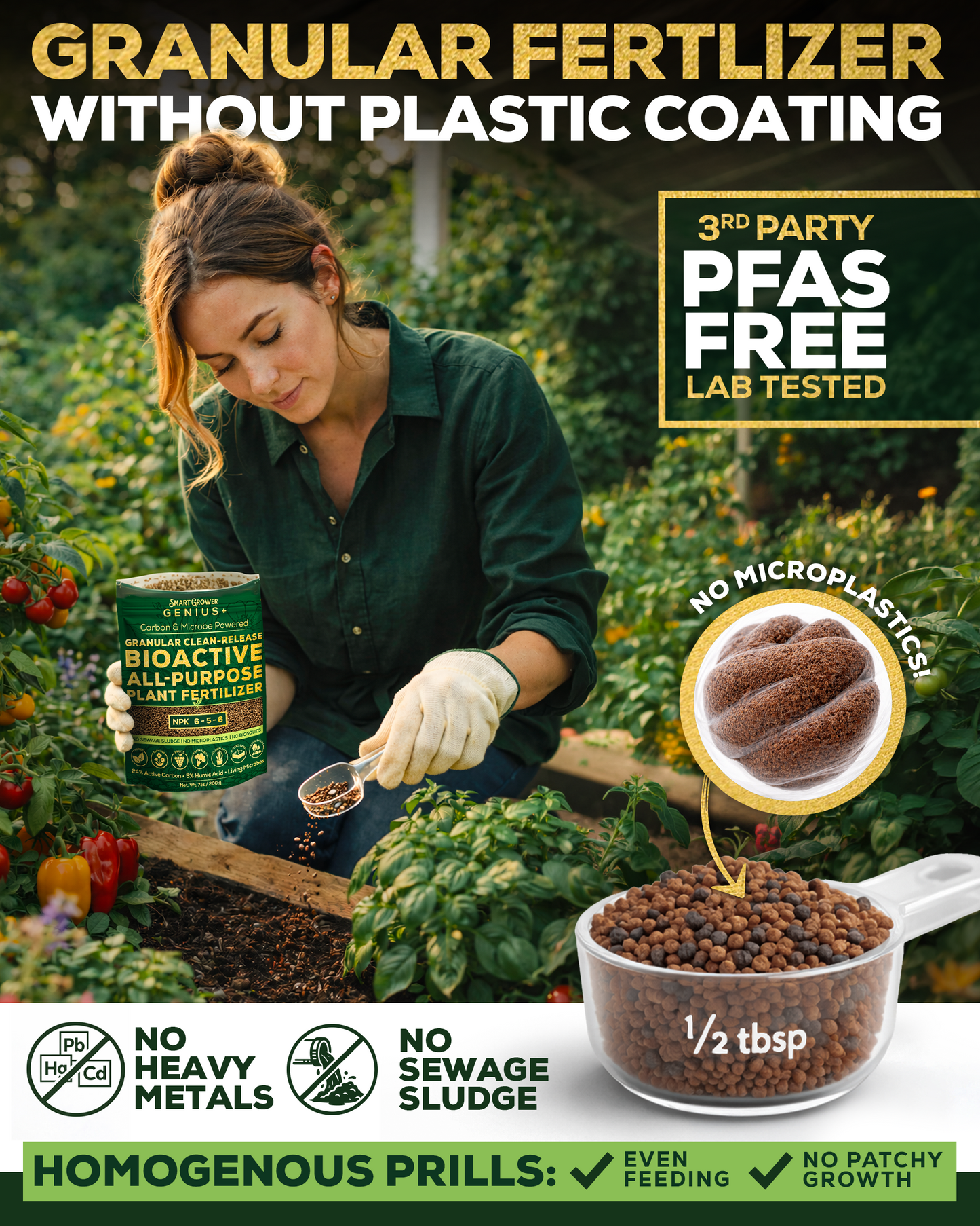 Smart Grower Genius+ Granular Plant Food