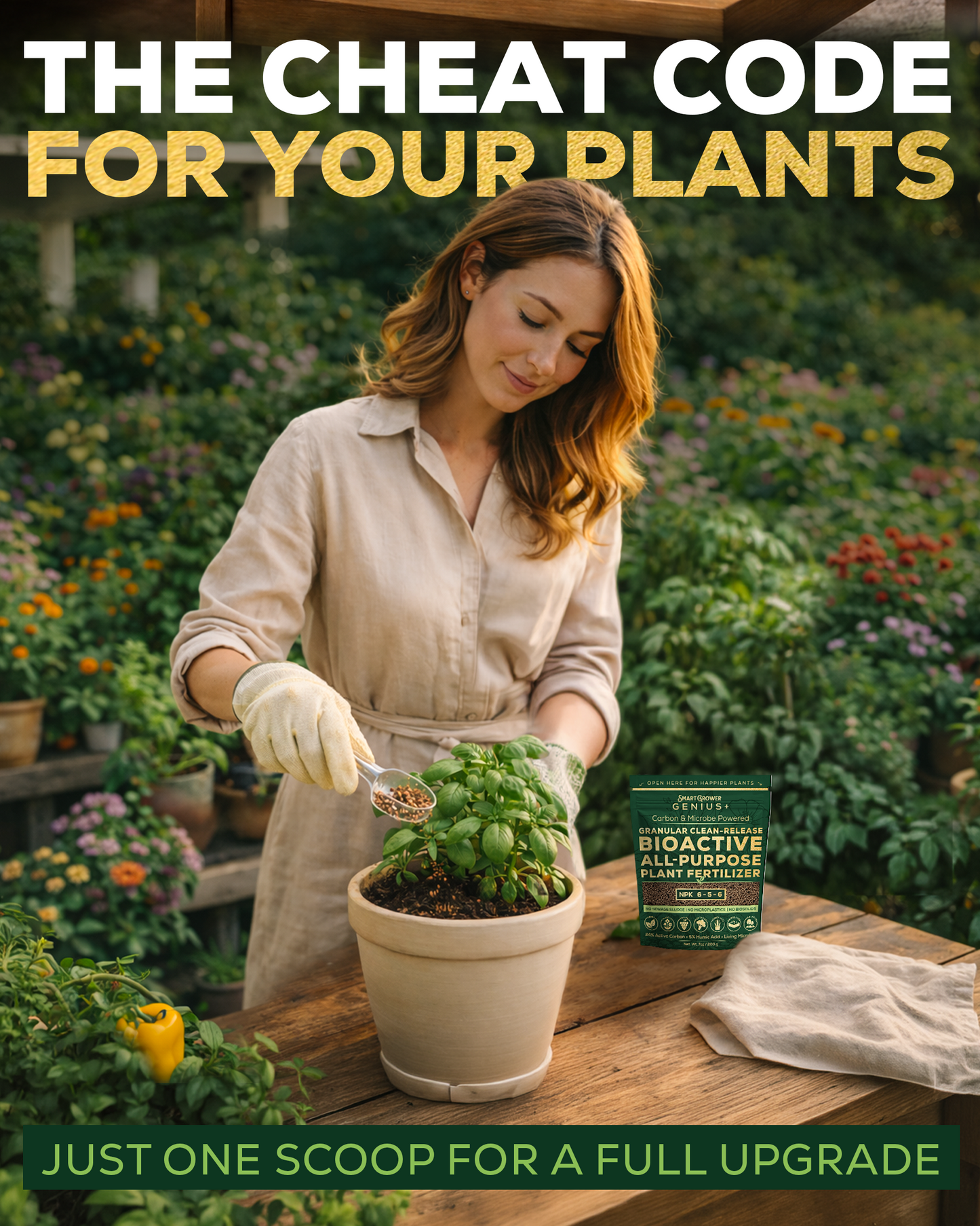 Smart Grower Genius+ Granular Plant Food