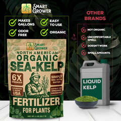 Smart Grower Organic North American Sea-Kelp fertilizer - 2oz