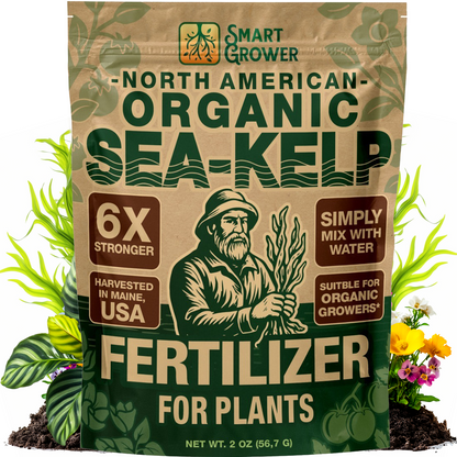 Smart Grower Organic North American Sea-Kelp fertilizer - 2oz