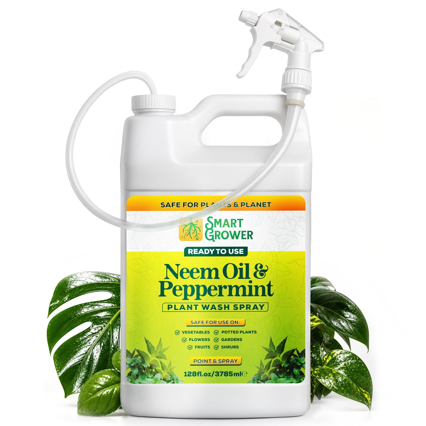 Smart Grower Neem & Peppermint Oil Plant Wash Spray