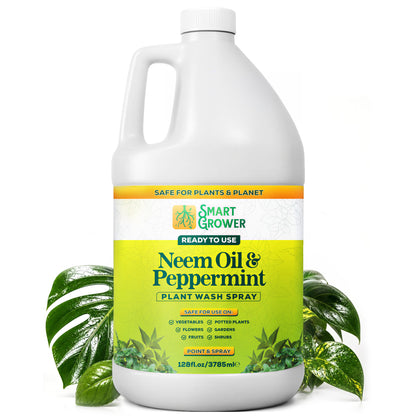 Smart Grower Neem & Peppermint Oil Plant Wash Spray