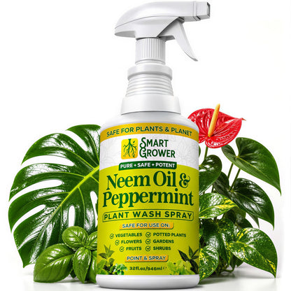 Smart Grower Neem & Peppermint Oil Plant Wash Spray