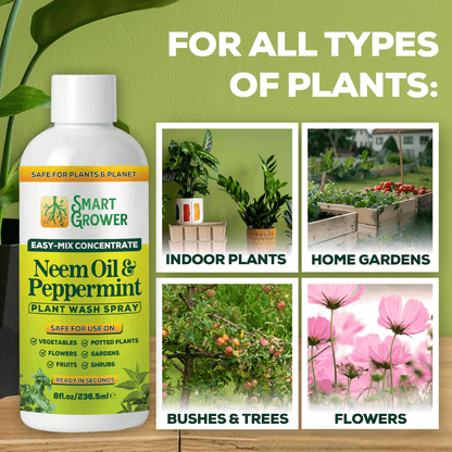 Smart Grower Neem & Peppermint Plant Wash Concentrate