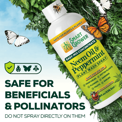 Smart Grower Neem & Peppermint Plant Wash Concentrate