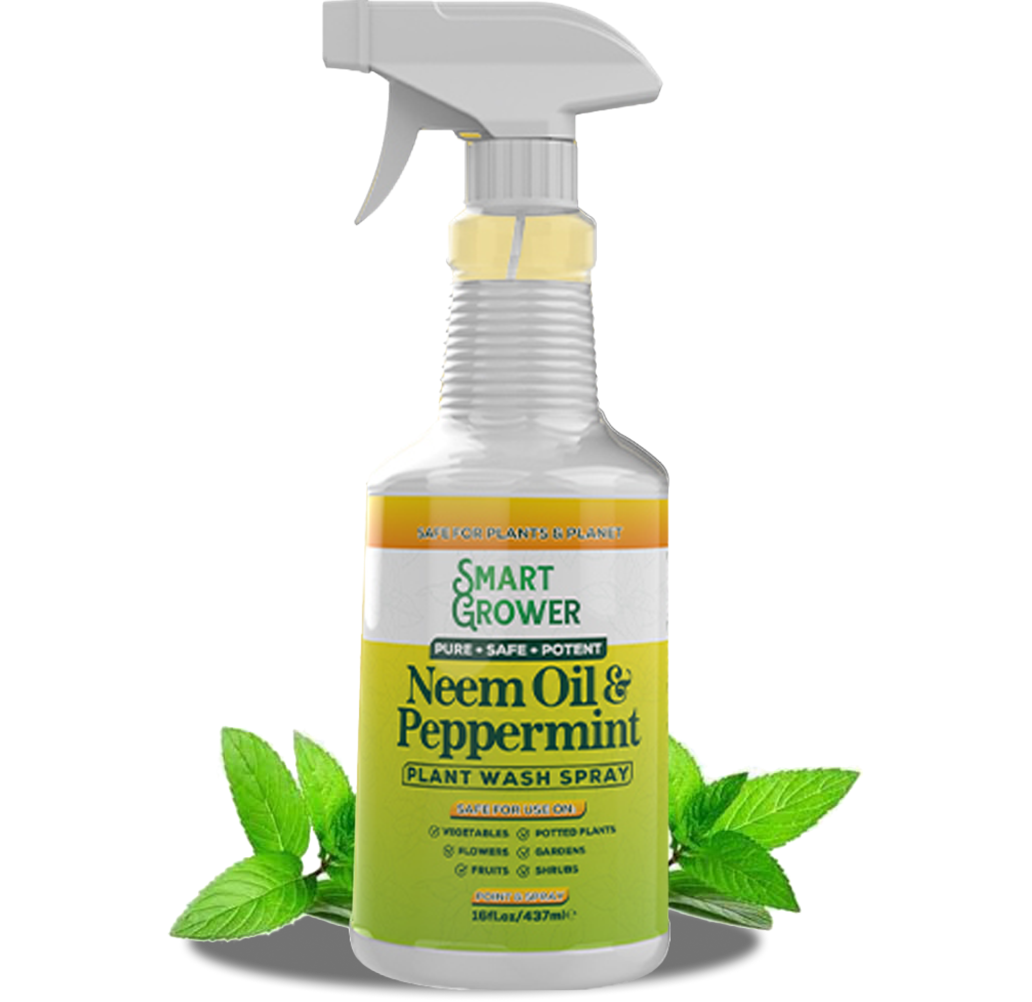 Smart Grower Neem Plant Wash Spray with Peppermint