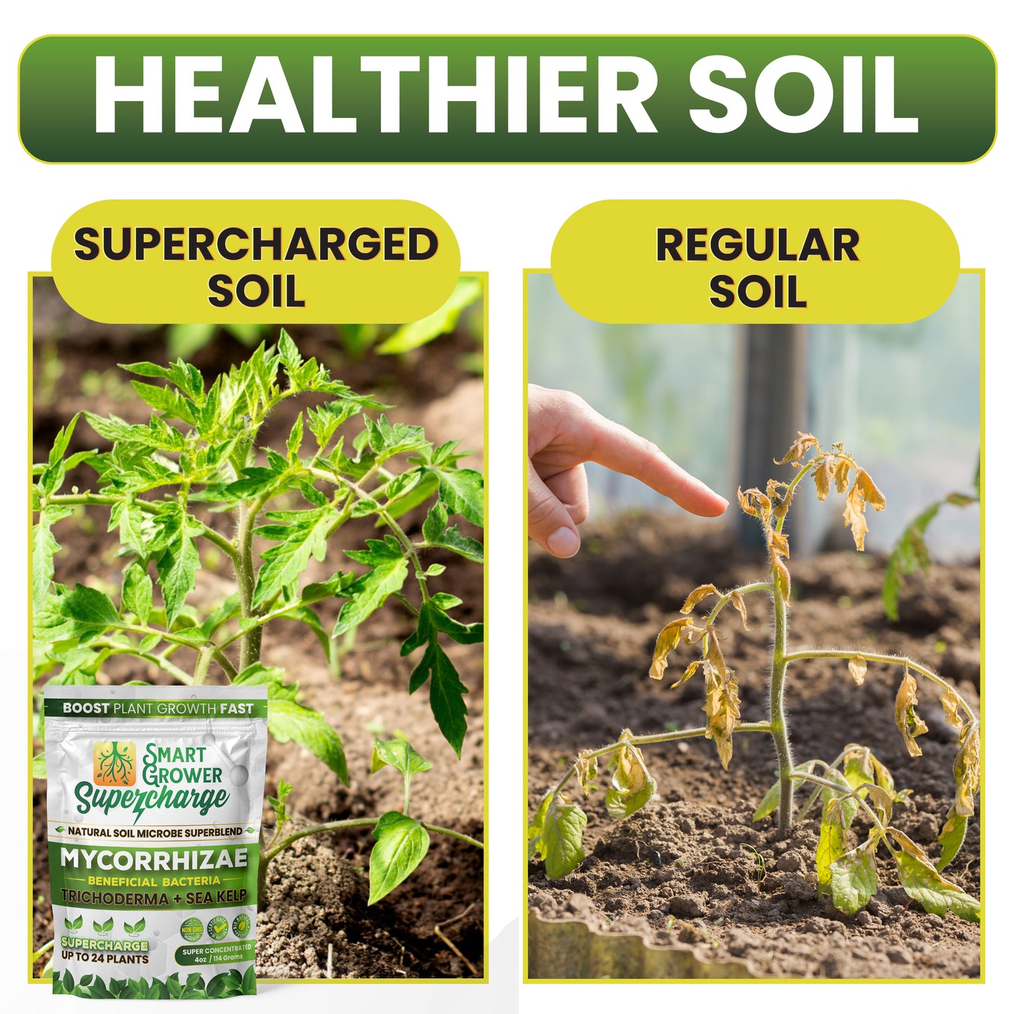 Smart Grower Supercharge Soil Microbe Blend