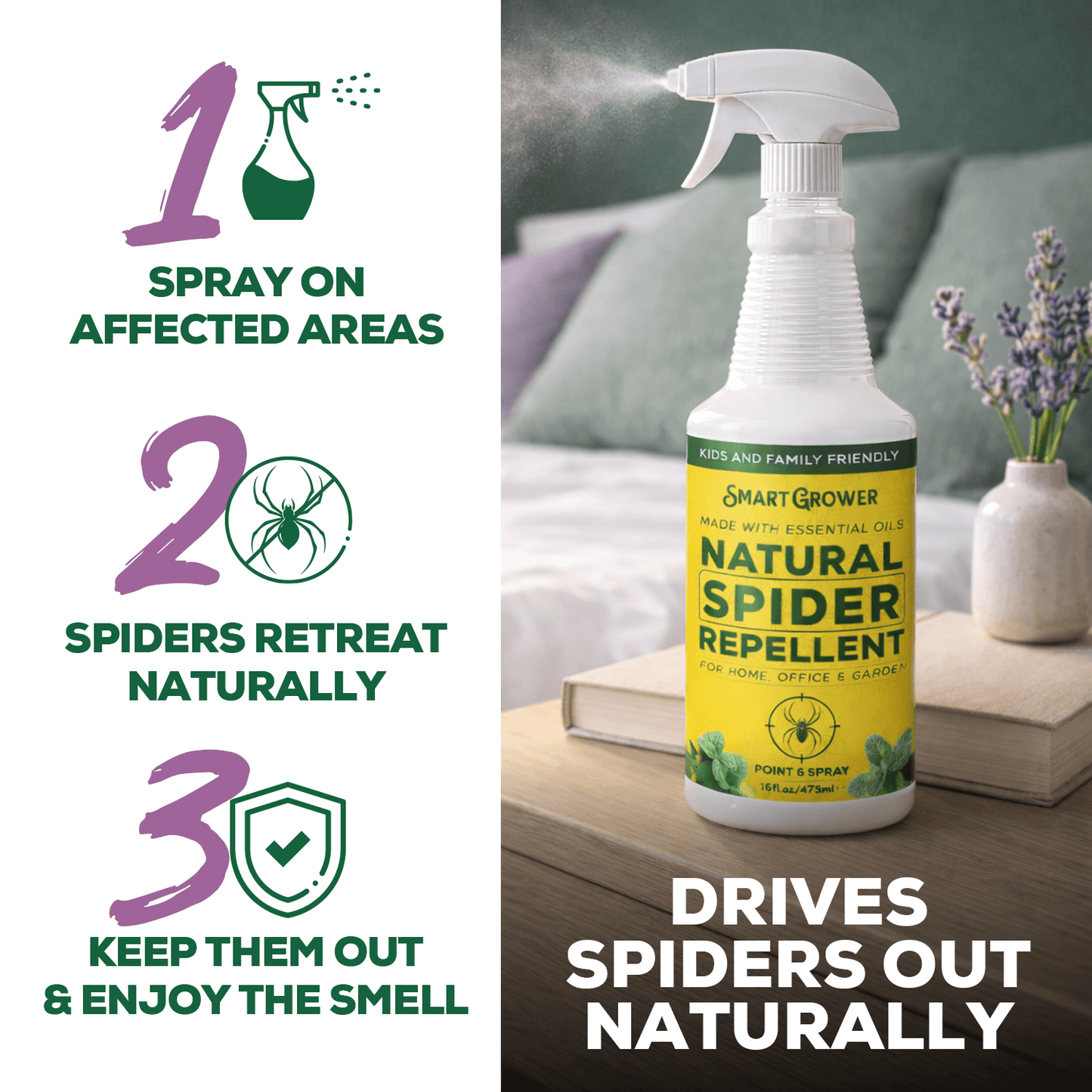 Smart Grower Spider Repellent Spray