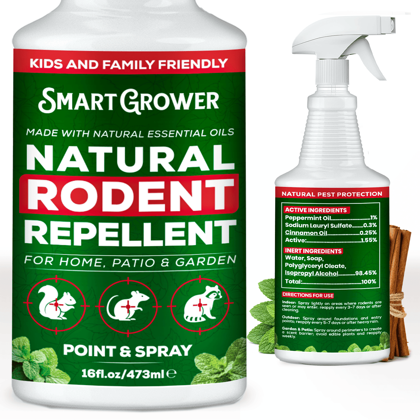 Smart Grower Rodent Repellent Spray