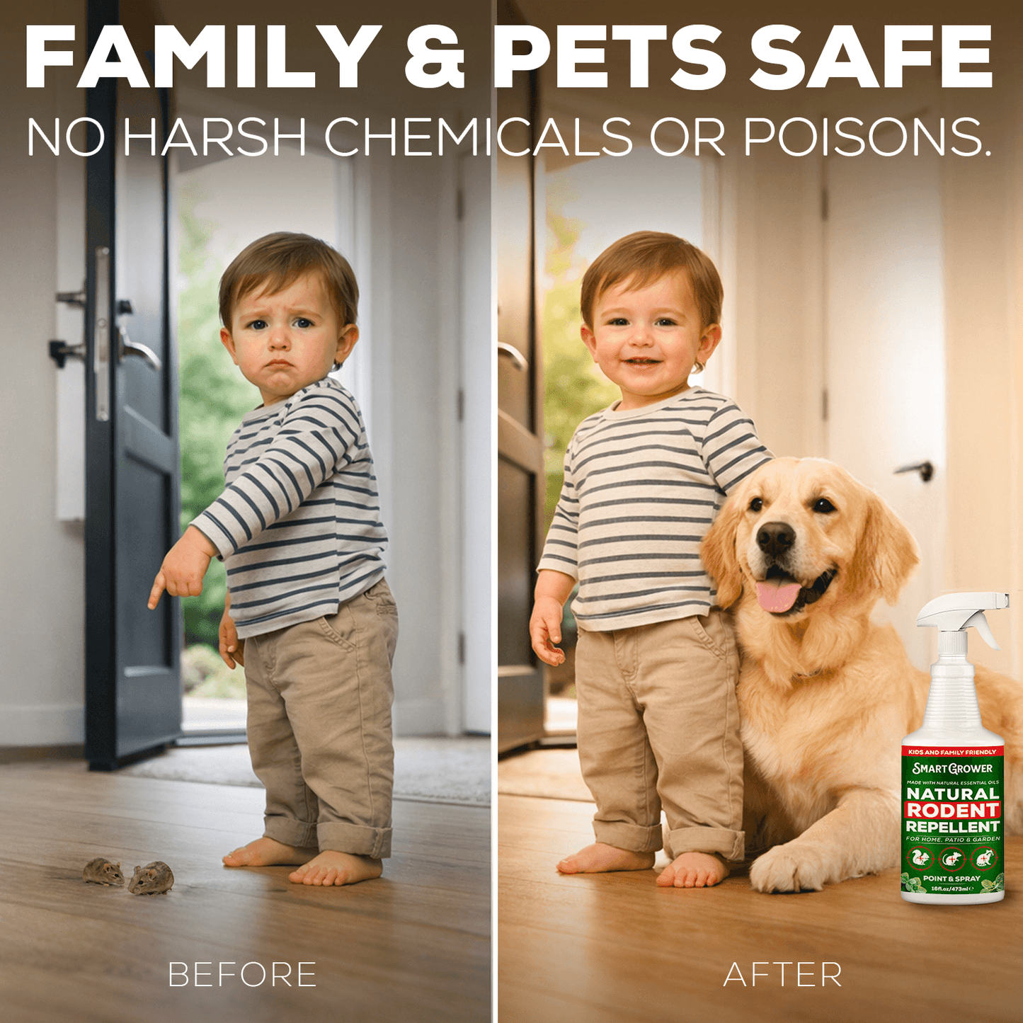 Smart Grower Rodent Repellent Spray
